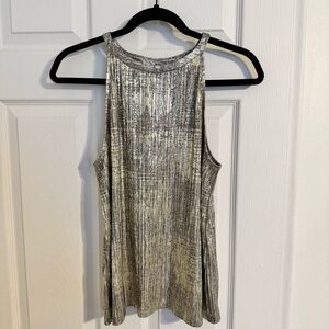 Anthropologie Moulinette Soeurs Metallic Tank Top
Size: Medium
